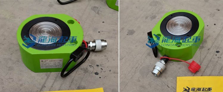 超薄型液壓千斤頂實物圖 超薄型液壓千斤頂實物圖