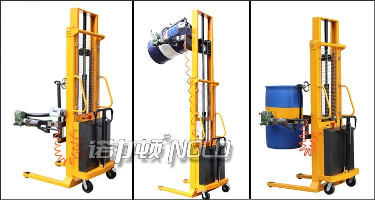 電動油桶翻轉機(2節門架) 電動油桶翻轉機(2節門架)