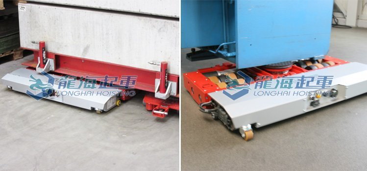 30噸電動(dòng)搬運(yùn)小坦克案例圖 30噸電動(dòng)搬運(yùn)小坦克案例圖