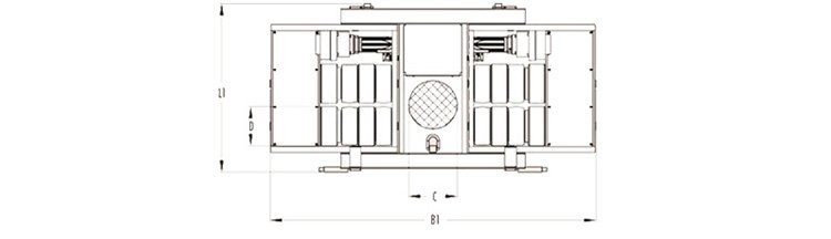 JUNG電動搬運小坦克尺寸圖