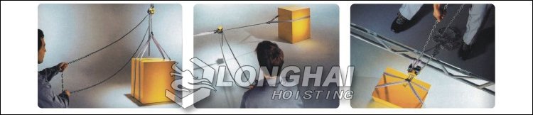 360度手拉葫蘆應用圖