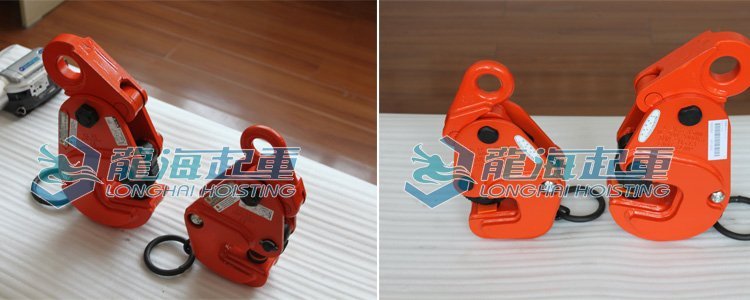 G橫吊鋼板起重鉗實物圖