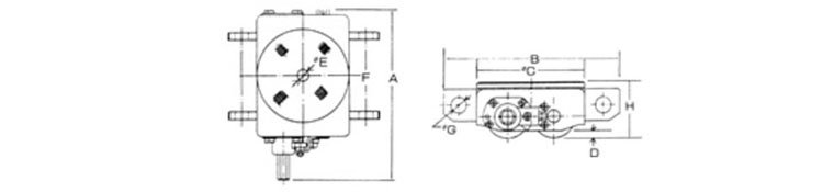 DUW RK搬運(yùn)小坦克尺寸圖 DUW RK搬運(yùn)小坦克尺寸圖