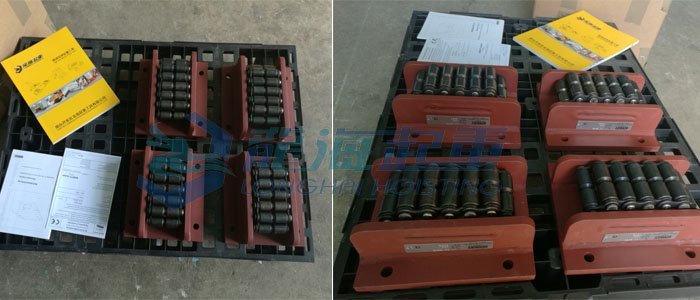 AM型履帶式滾輪小車(chē)實(shí)物圖