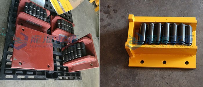 履帶式滾輪小車(chē)實(shí)物圖